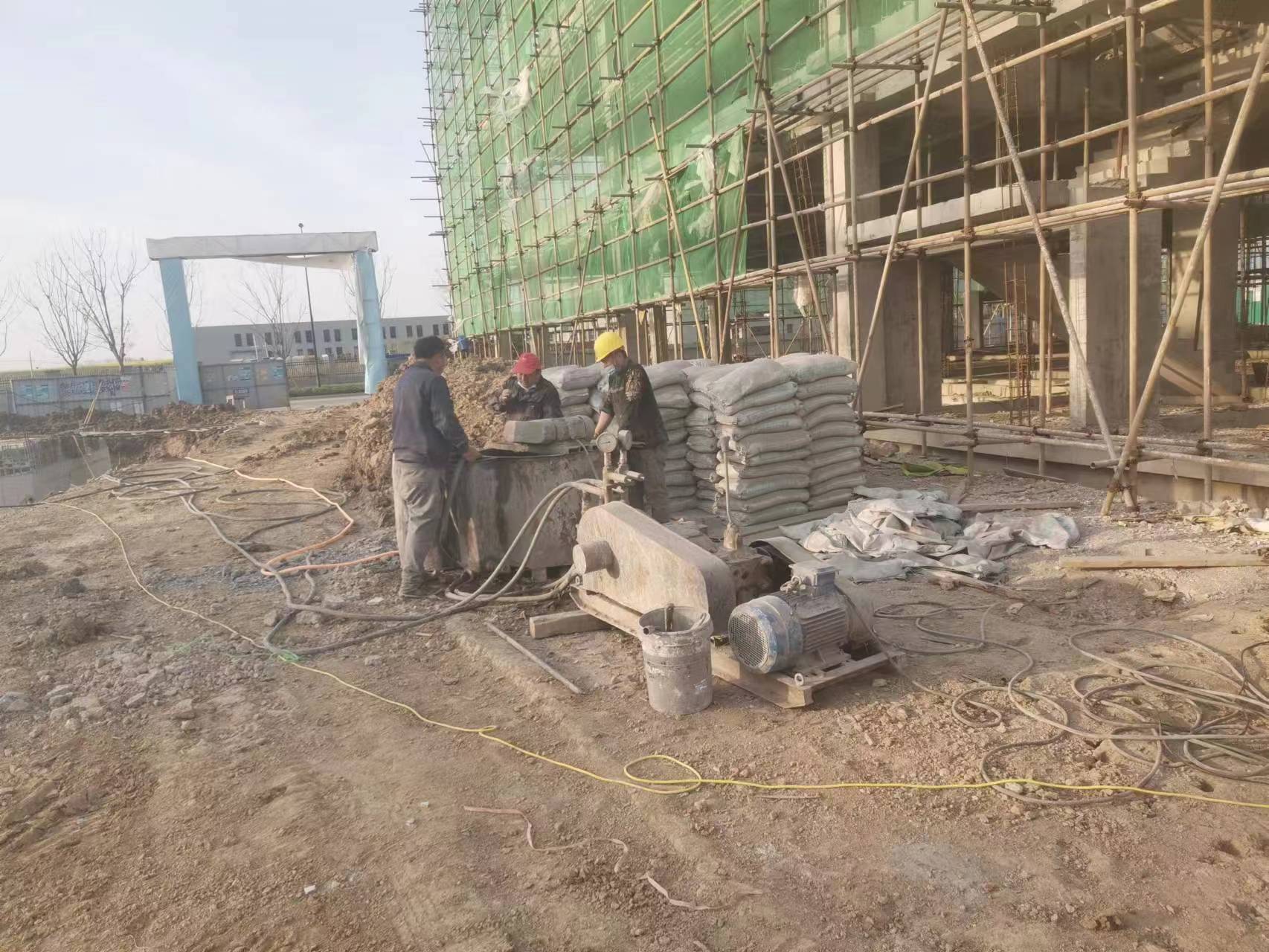 房县别墅下沉注浆